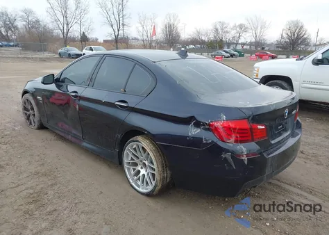 2011 BMW 550I xDrive z USA, uszkodzony, nr VIN WBAFU9C58BC783206